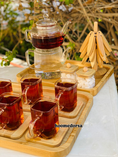 لیوان چایی خوری مربع